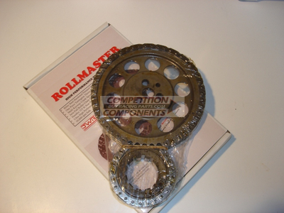Rollmaster Timing Set, SB Chevy raised cam, BB Snout